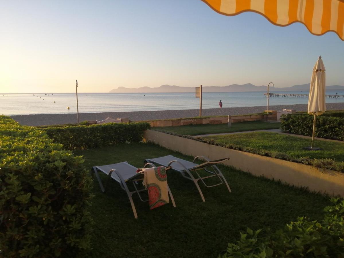 Apt Playa De Muro Ca N Ines - 1ª Linea De Playa Leilighet Port de Alcudia  Eksteriør bilde